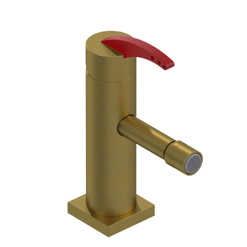 Rubinet Single Control Bidet Fitting (less drain) Antique Brass Matt