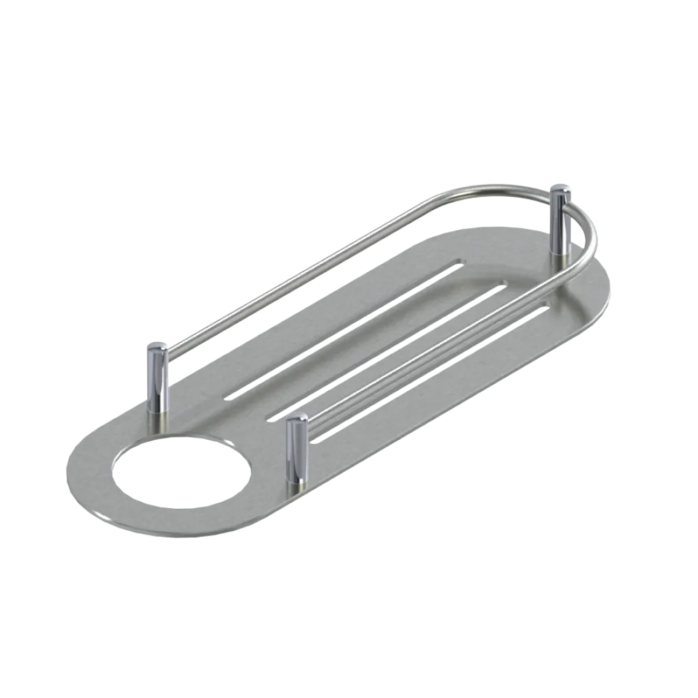 Rubinet Shelf Only Satin Nickel