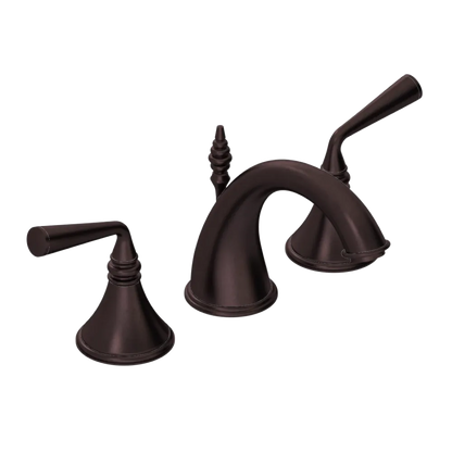 Rubinet Widespread Lav. Set. (less drain) Oil Rubbed Bronze