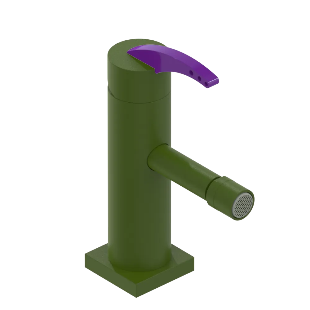 Rubinet Single Control Bidet Fitting (less drain) Green Envy