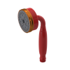Rubinet 3 Function Hand Held Shower Only Red