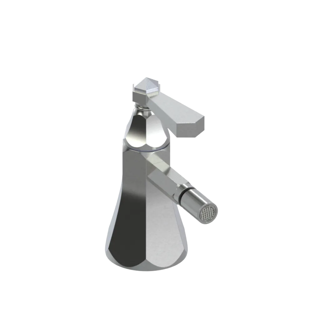 Rubinet Single Control Bidet Fitting (less drain) Satin Nickel