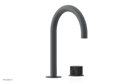 BASIC II - Single Handle Faucet, Black Marble Handle 230-05-03