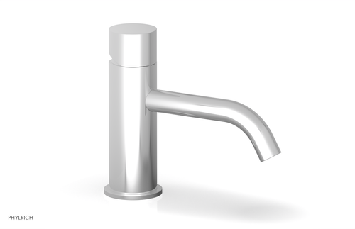 Phylrich BASIC II - 6" Single Hole Lavatory Faucet, Smooth Handle 230-07-6