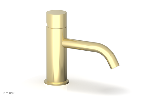 Phylrich BASIC II - 6" Single Hole Lavatory Faucet, Smooth Handle 230-07-6