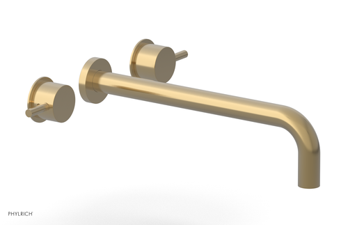 Phylrich Basic II 12"  Wall Tub Set - Lever Handles 230-59-12