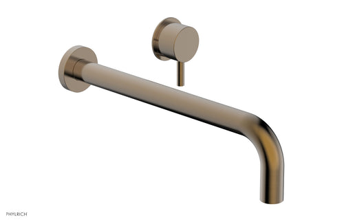 Phylrich Basic II 12" Single Handle Wall Lavatory Set - Lever Handle 230-15-12