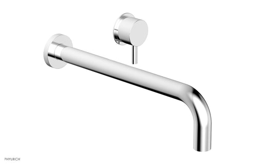 Phylrich Basic II 12" Single Handle Wall Lavatory Set - Lever Handle 230-15-12