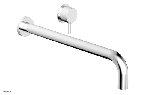 Phylrich Basic II 14" Single Handle Wall Lavatory Set - Lever Handle 230-15-14