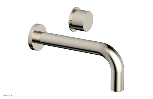 Phylrich Basic II Single Handle Wall Lavatory Set - Smooth Handle 230-16