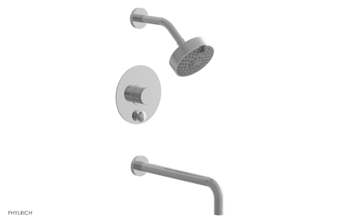 Phylrich BASIC II 12" Pressure Balance Tub and Shower Set 230-26-12
