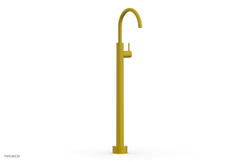 Phylrich BASIC II Tall Floor Mount Tub Filler - Lever Handle 230-45-02