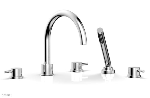 Phylrich BASIC II Deck Tub Set with Hand Shower 230-51