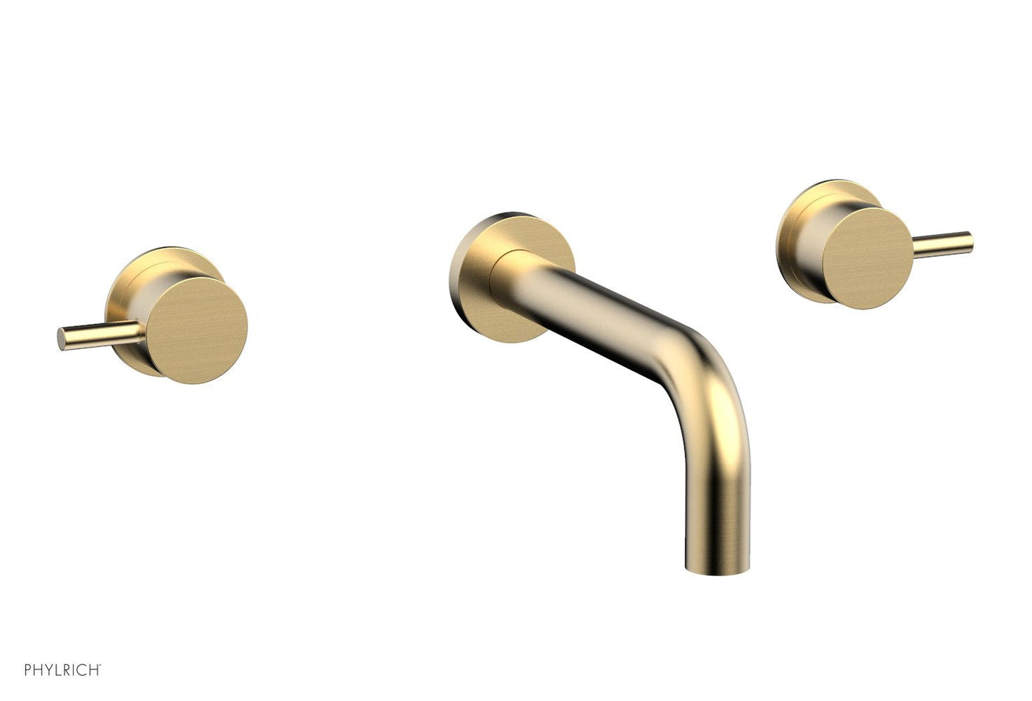 Phylrich BASIC II Wall Tub Set Lever Handles 230-59