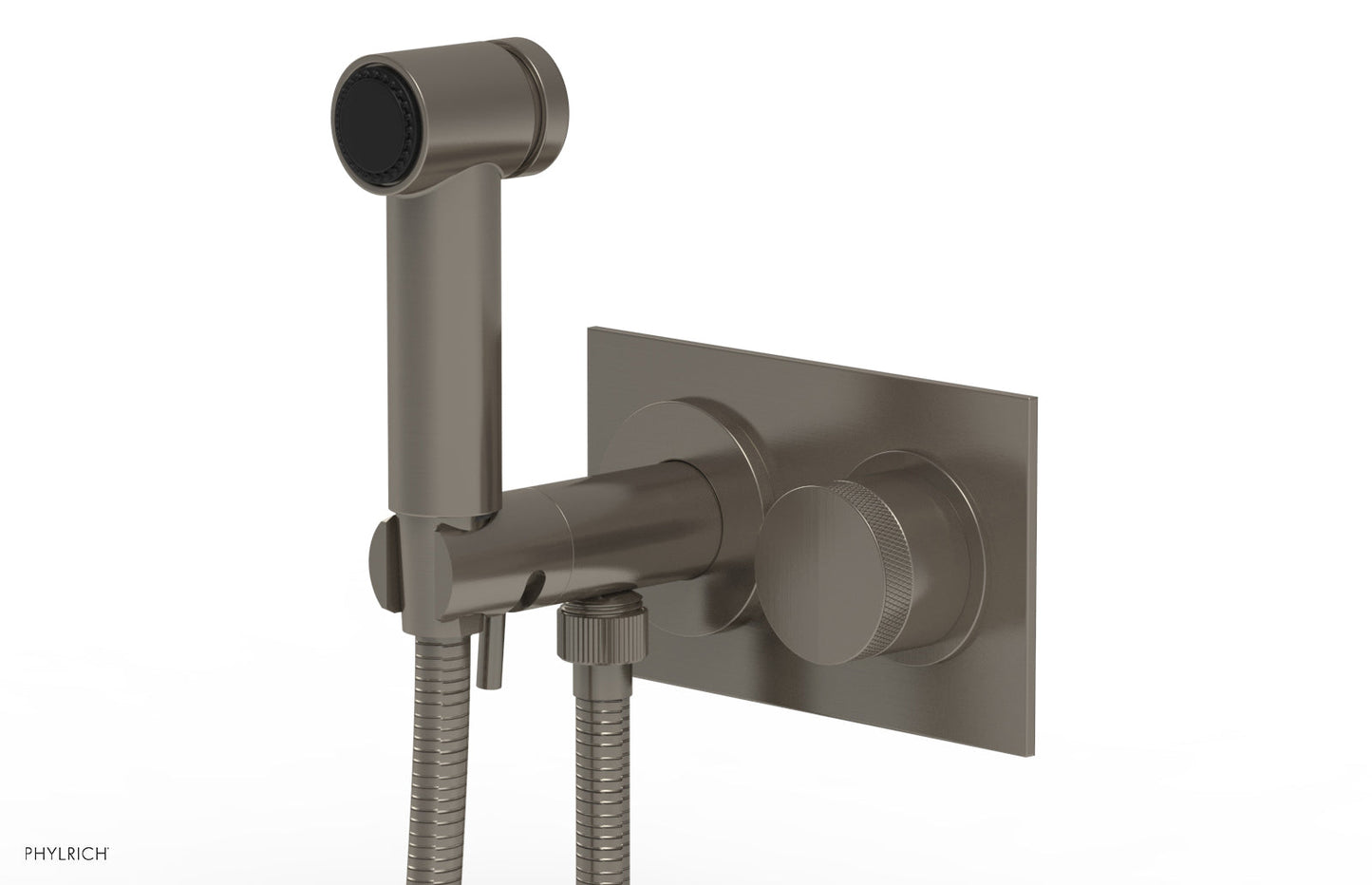 Phylrich BASIC II Wall Mounted Bidet Knurled Handle 230-65