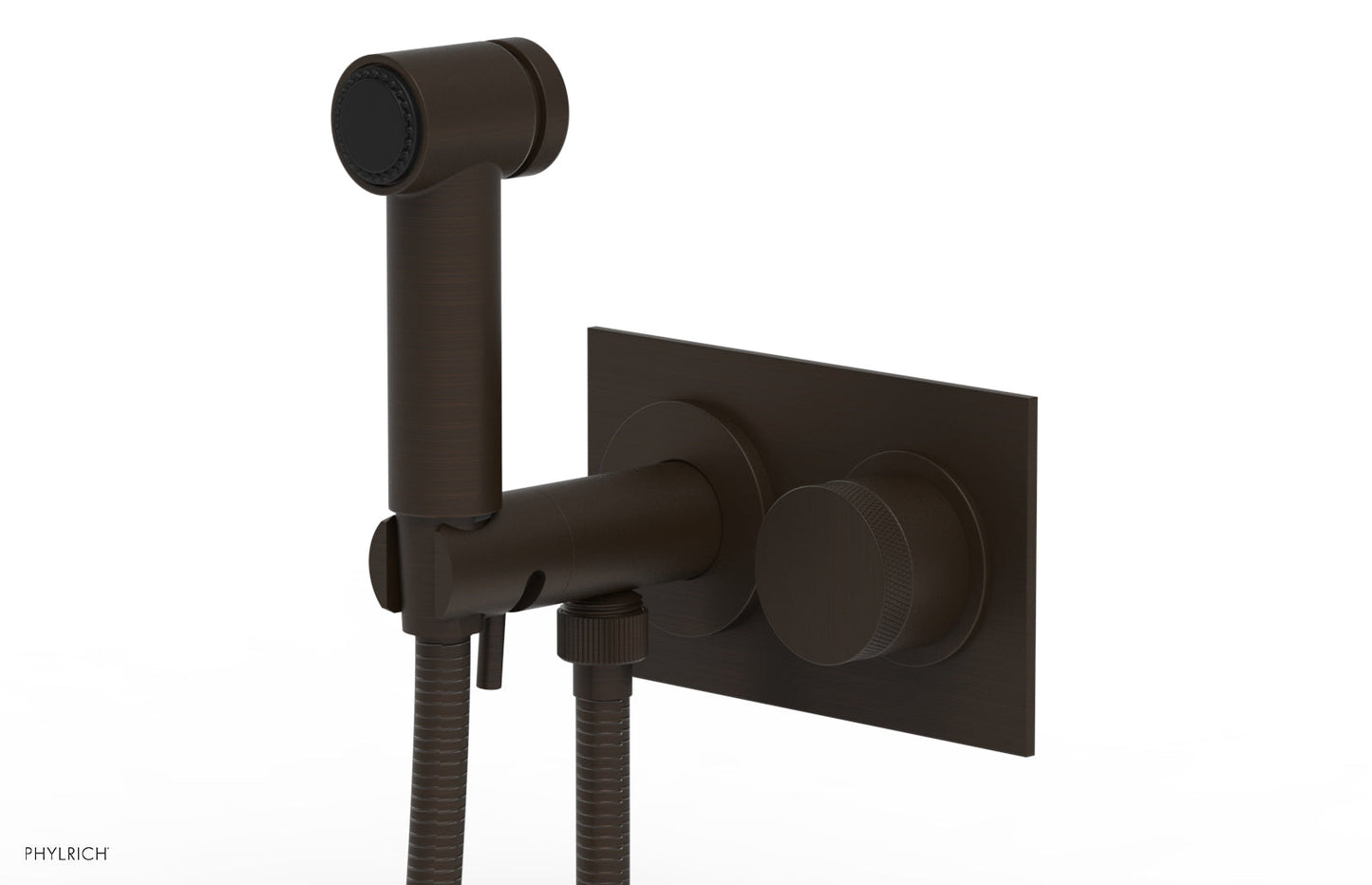 Phylrich BASIC II Wall Mounted Bidet Knurled Handle 230-65