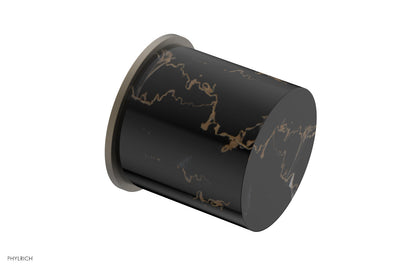 Phylrich BASIC II Cabinet Knob - Black Marble 230-92