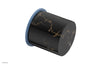 Phylrich BASIC II Cabinet Knob - Black Marble 230-92