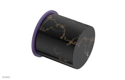 Phylrich BASIC II Cabinet Knob - Black Marble 230-92