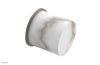 Phylrich BASIC II Cabinet Knob - White Marble 230-92