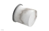 Phylrich BASIC II Cabinet Knob - White Marble 230-92