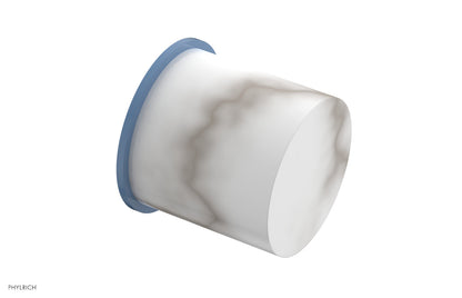 Phylrich BASIC II Cabinet Knob - White Marble 230-92