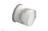 Phylrich BASIC II Cabinet Knob - White Marble 230-92