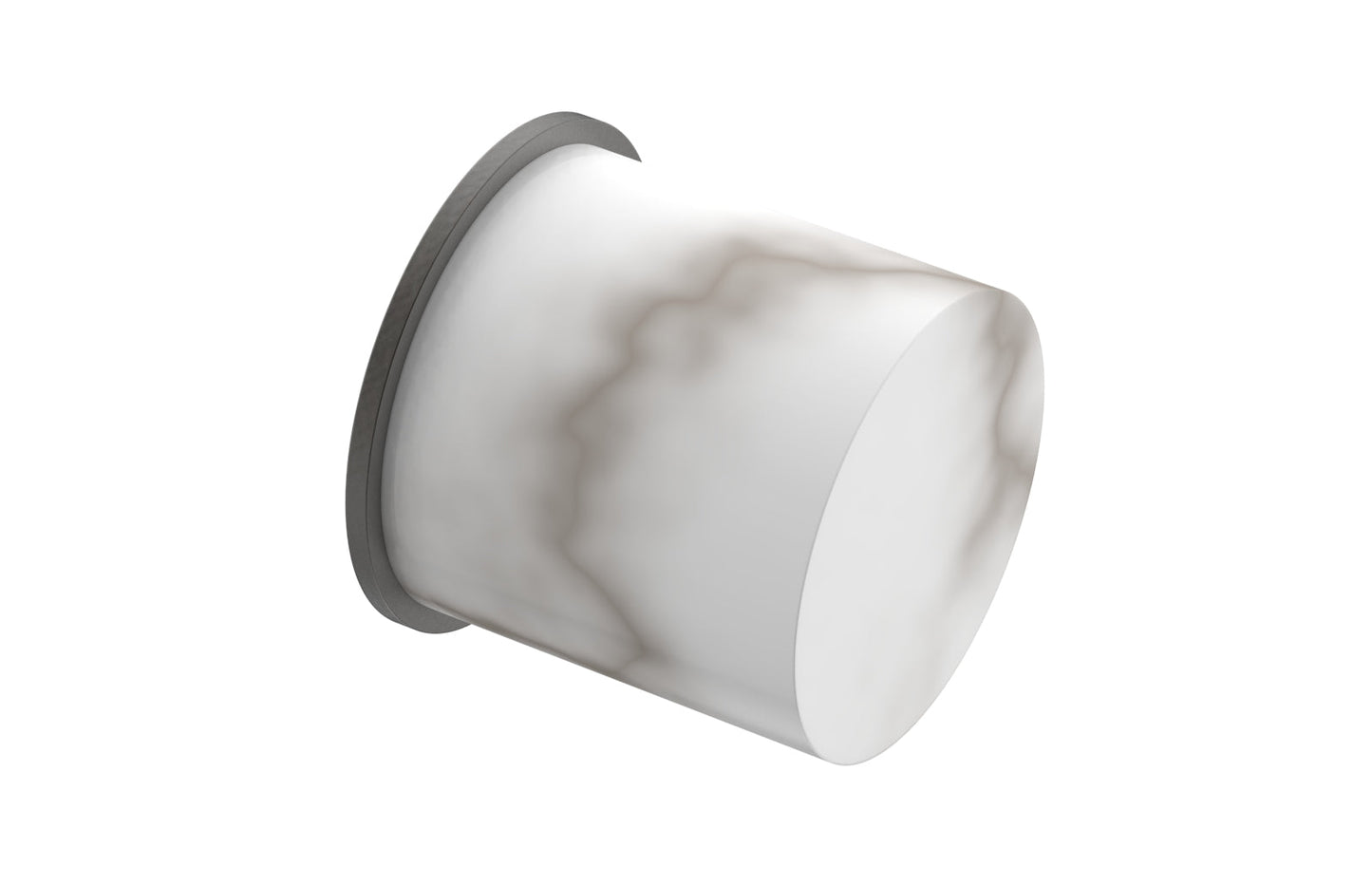 Phylrich BASIC II Cabinet Knob - White Marble 230-92