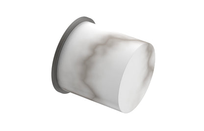 Phylrich BASIC II Cabinet Knob - White Marble 230-92