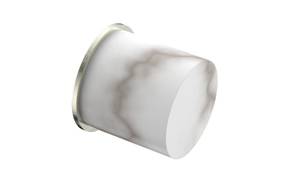 Phylrich BASIC II Cabinet Knob - White Marble 230-92