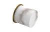 Phylrich BASIC II Cabinet Knob - White Marble 230-92