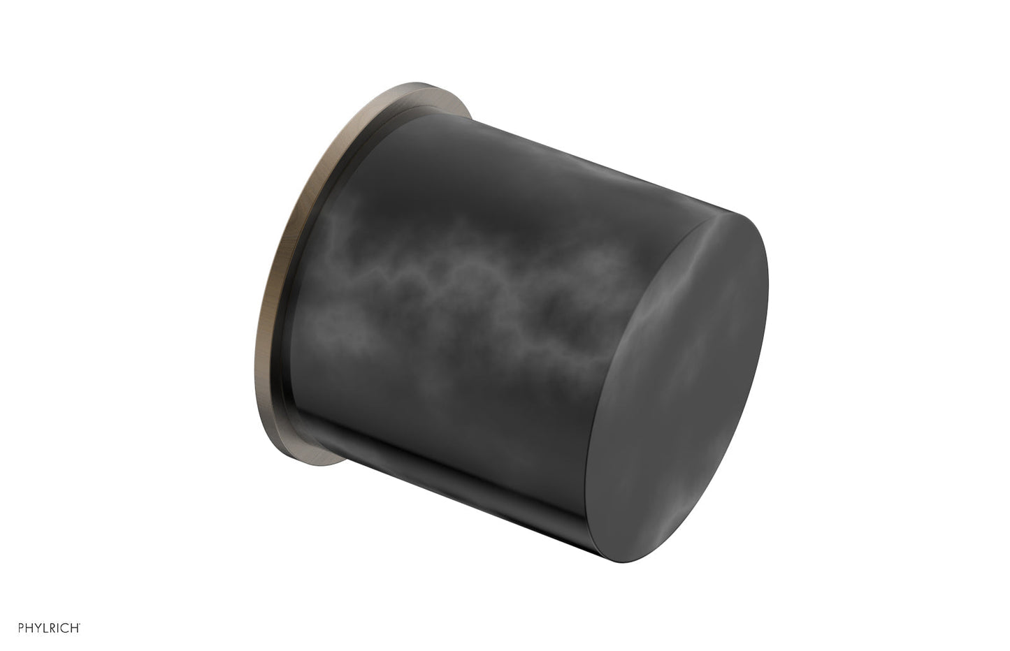 Phylrich BASIC II Cabinet Knob - Black Marble 230-92