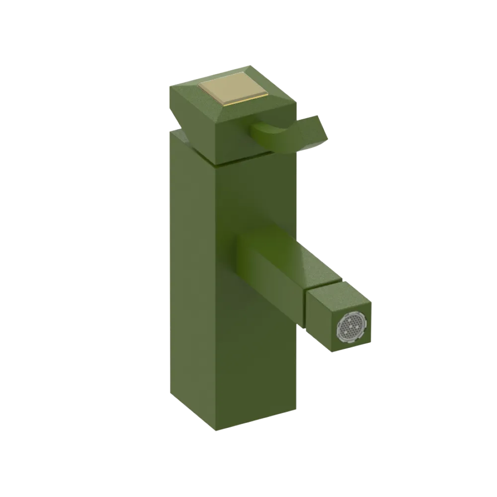 Rubinet Single Control Bidet Fitting (less drain) Green Envy