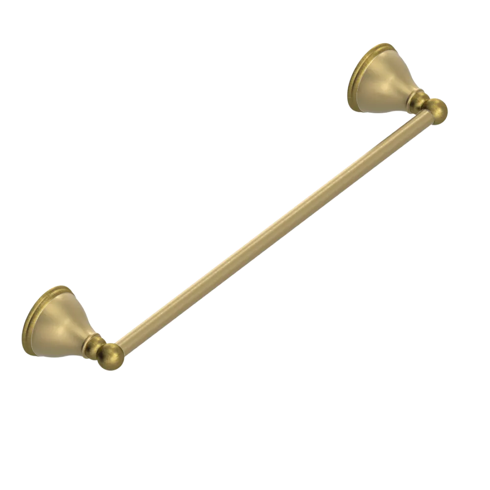 Rubinet Towel Bar 18" Satin Brass