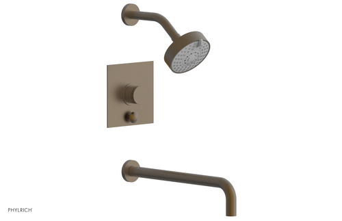 Phylrich BASIC II 14" Pressure Balance Tub and Shower Set 230S-26-14