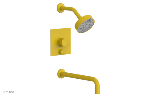 Phylrich BASIC II 12" Pressure Balance Tub and Shower Set 230S-27-12