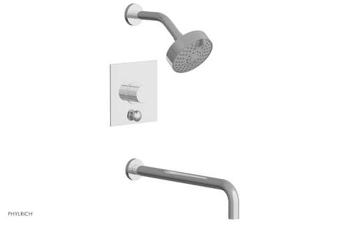 Phylrich BASIC II 14" Pressure Balance Tub and Shower Set 230S-27-14