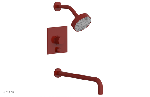 Phylrich BASIC II 14" Pressure Balance Tub and Shower Set 230S-27-14