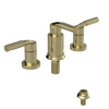 Rubinet Bidet Fitting with Spray, Diverter, and Vacuum Breaker (less drain) Gold