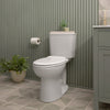 American Standard Aspirations EcoStrength Two-Piece 0.80 gpf/3.0 Lpf Chair Height Elongated Toilet Less Seat