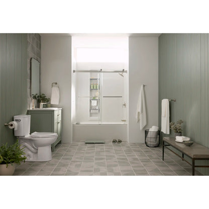 American Standard Aspirations EcoStrength Two-Piece 0.80 gpf/3.0 Lpf Chair Height Elongated Toilet Less Seat