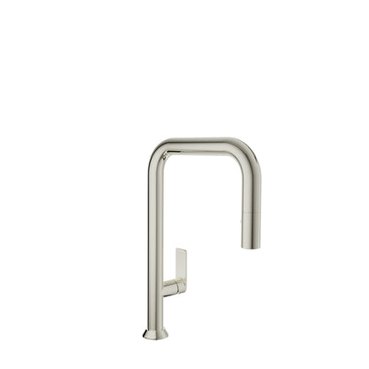 Baril Single-hole kitchen faucet with 2-function pull-down spray