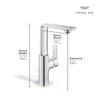 Grohe Allure New Single-Hole Single-Handle L-Size Bathroom Faucet 1.2 Gpm - Golzar Home