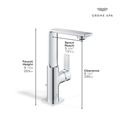 Grohe Allure New Single-Hole Single-Handle L-Size Bathroom Faucet 1.2 Gpm - Golzar Home