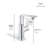 Grohe Allure New Single-Hole Single-Handle M-Size Bathroom Faucet 1.2 Gpm - Golzar Home