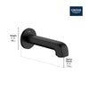 Grohe Defined Tub Spout Slip-fit