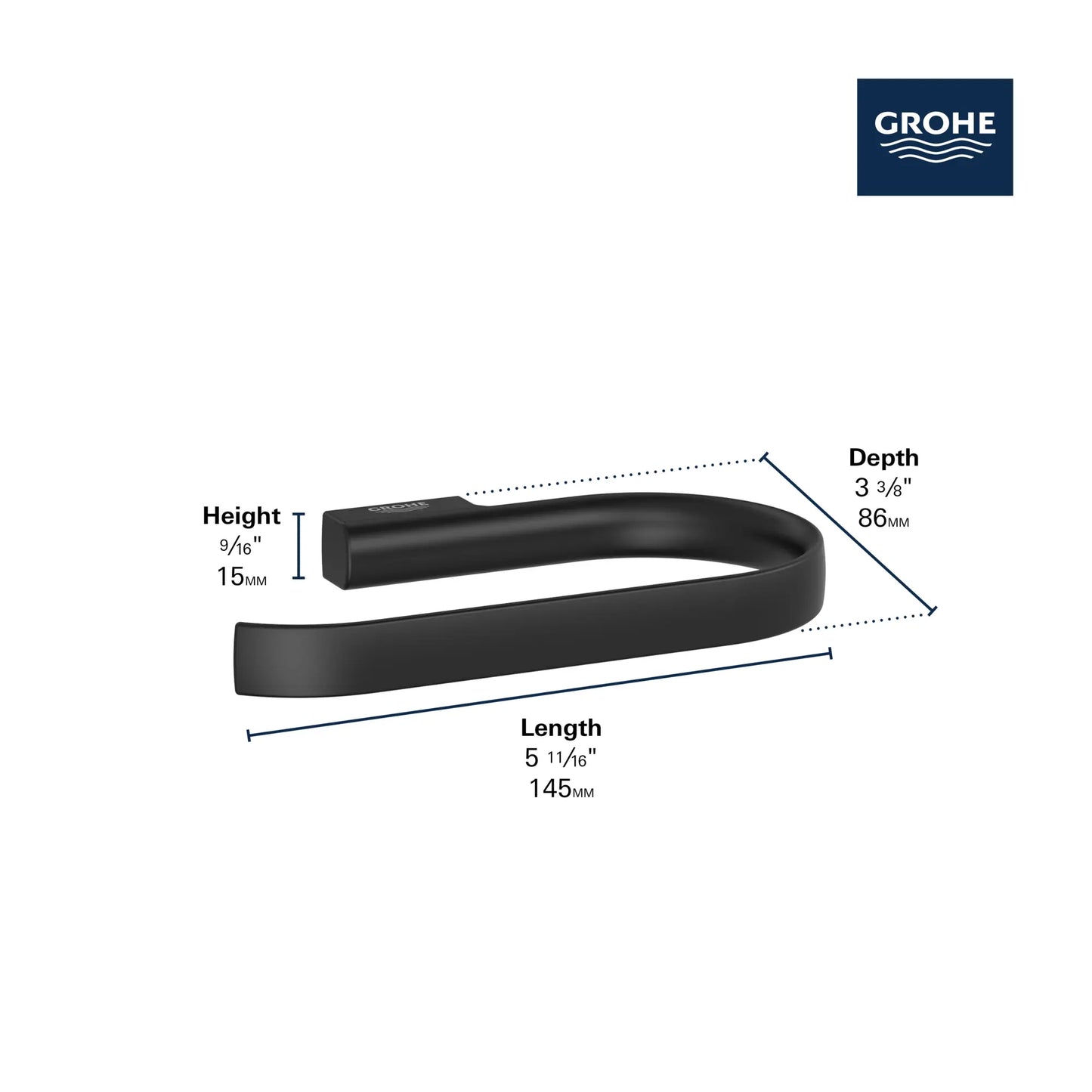 Grohe Defined Paper Holder