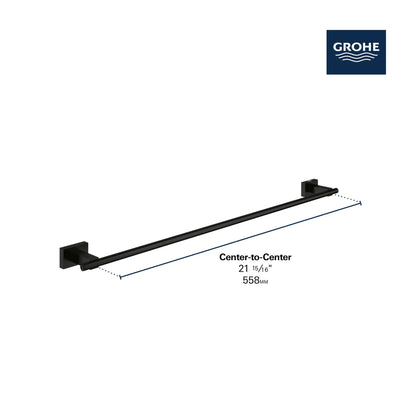 GROHE Essentials Cube 24" Towel Bar – 40509