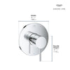Grohe Atrio New Pressure Balance Valve Trim with Cartridge