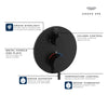 Grohe Atrio New Single Function 2-Handle Thermostatic Valve Trim